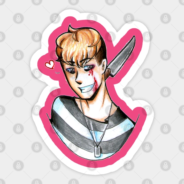 Sangwoo smiles for you Sticker by shikicraig